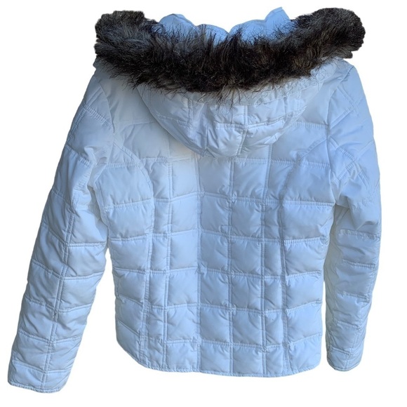 Gap Women’s XS Coat Faux Fur Hood - Picture 2 of 6